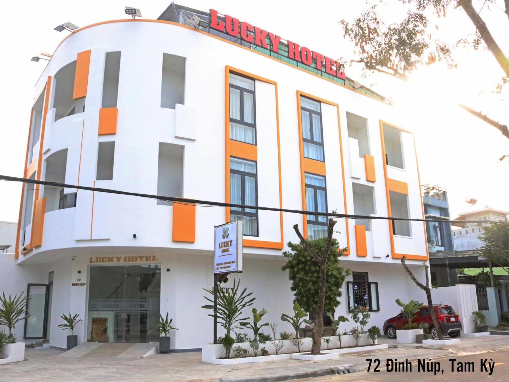 Lucky Hotel Mini Tam Kỳ Exterior foto
